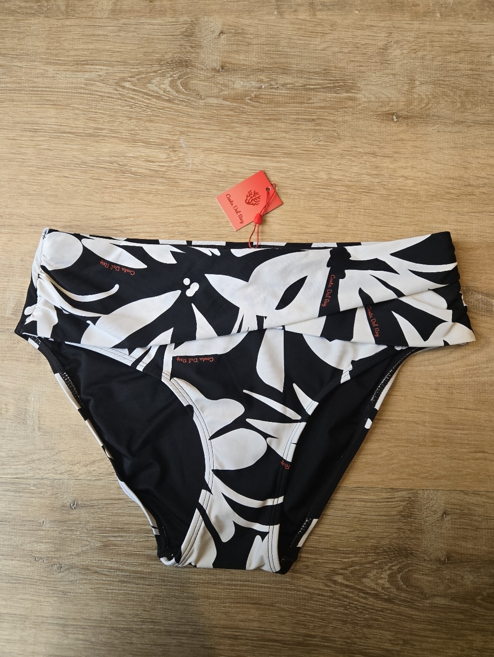 Costa Del Rey Floral Print Bikini Bottom Size M